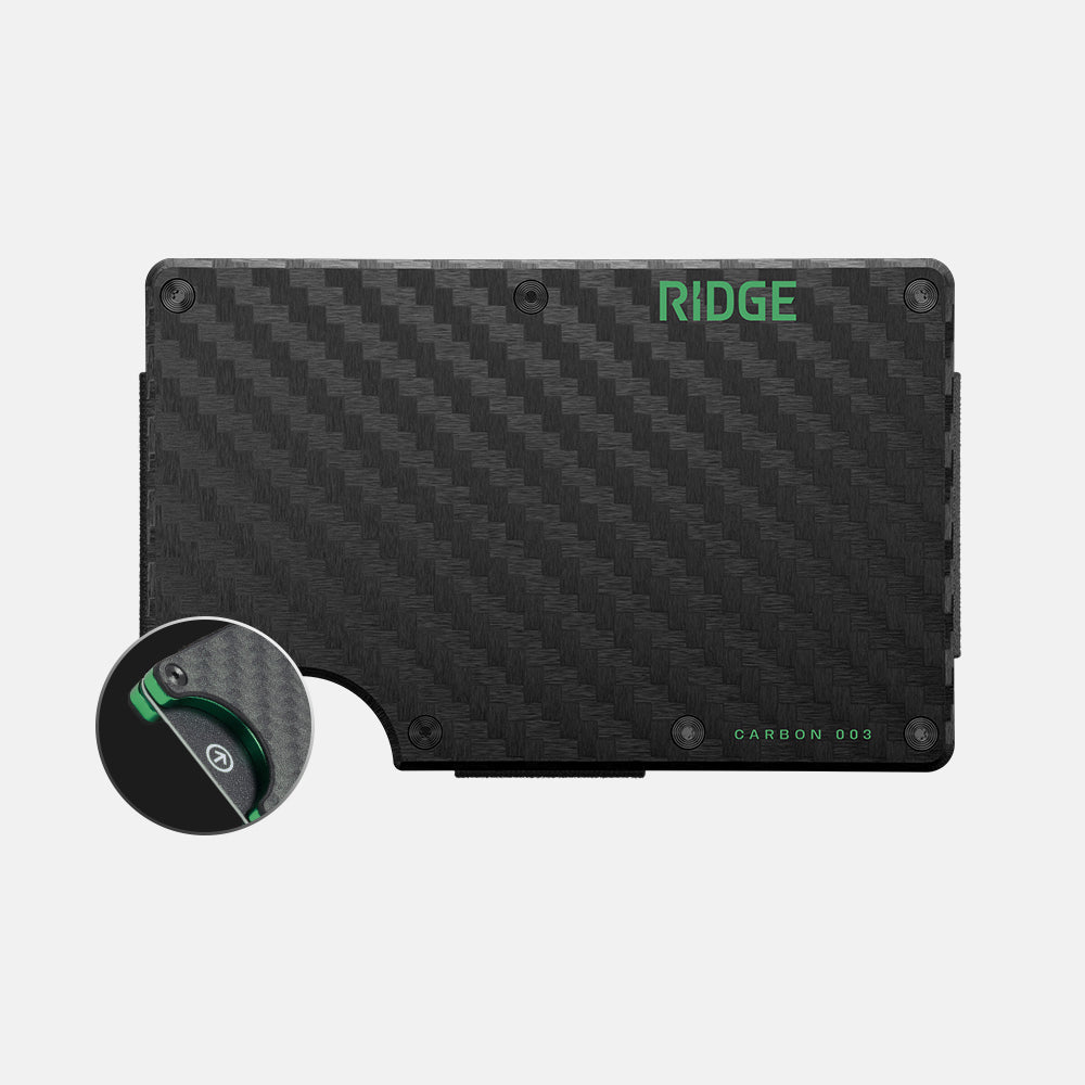 Ridge Wallet purchases - Carbon Fiber 3K + AirTag Carbon Case