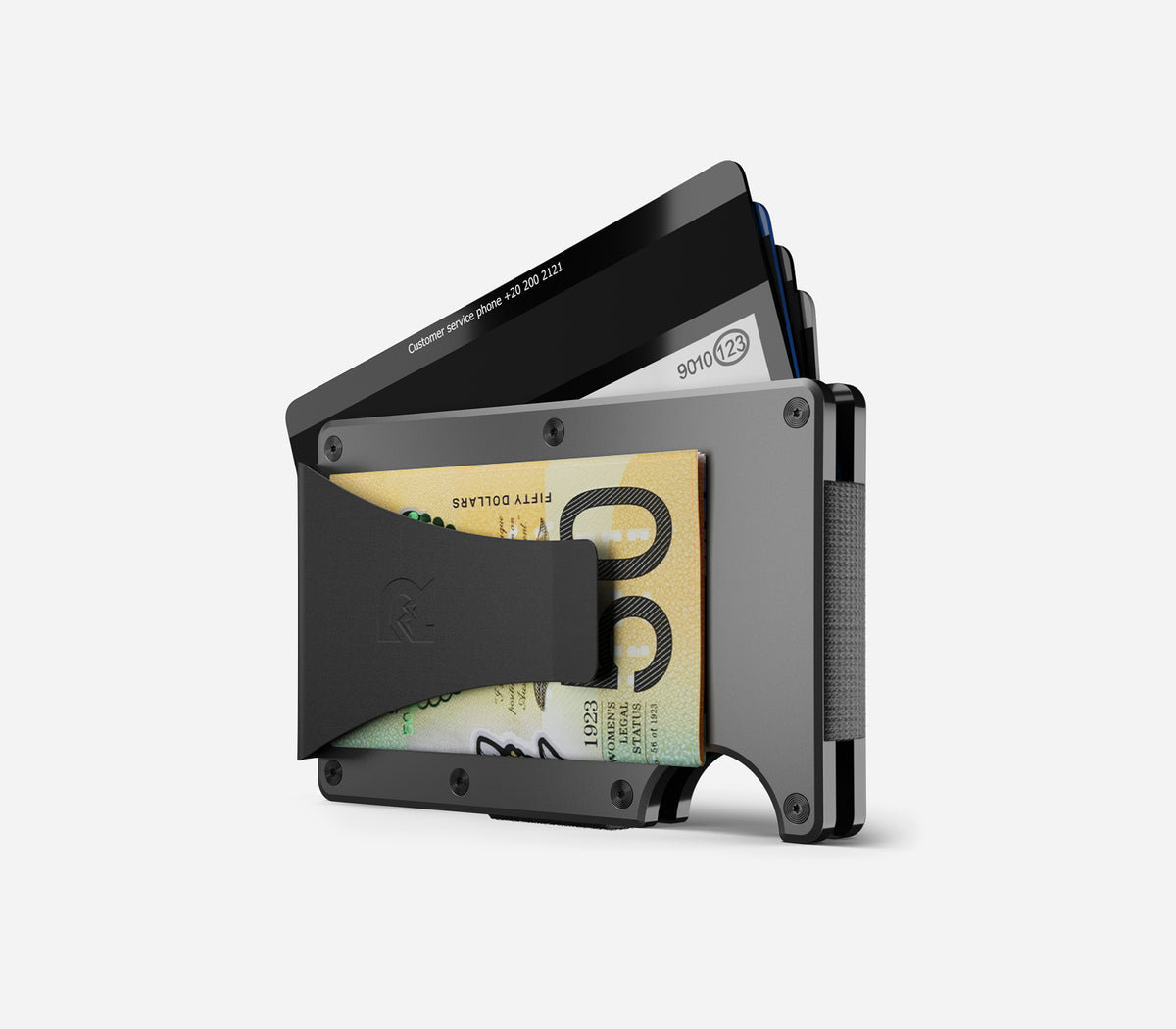 Ridge Wallet Titanium Gunmetal | The Ridge - Ridge AU